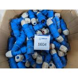 16a Blue plugs Job lot