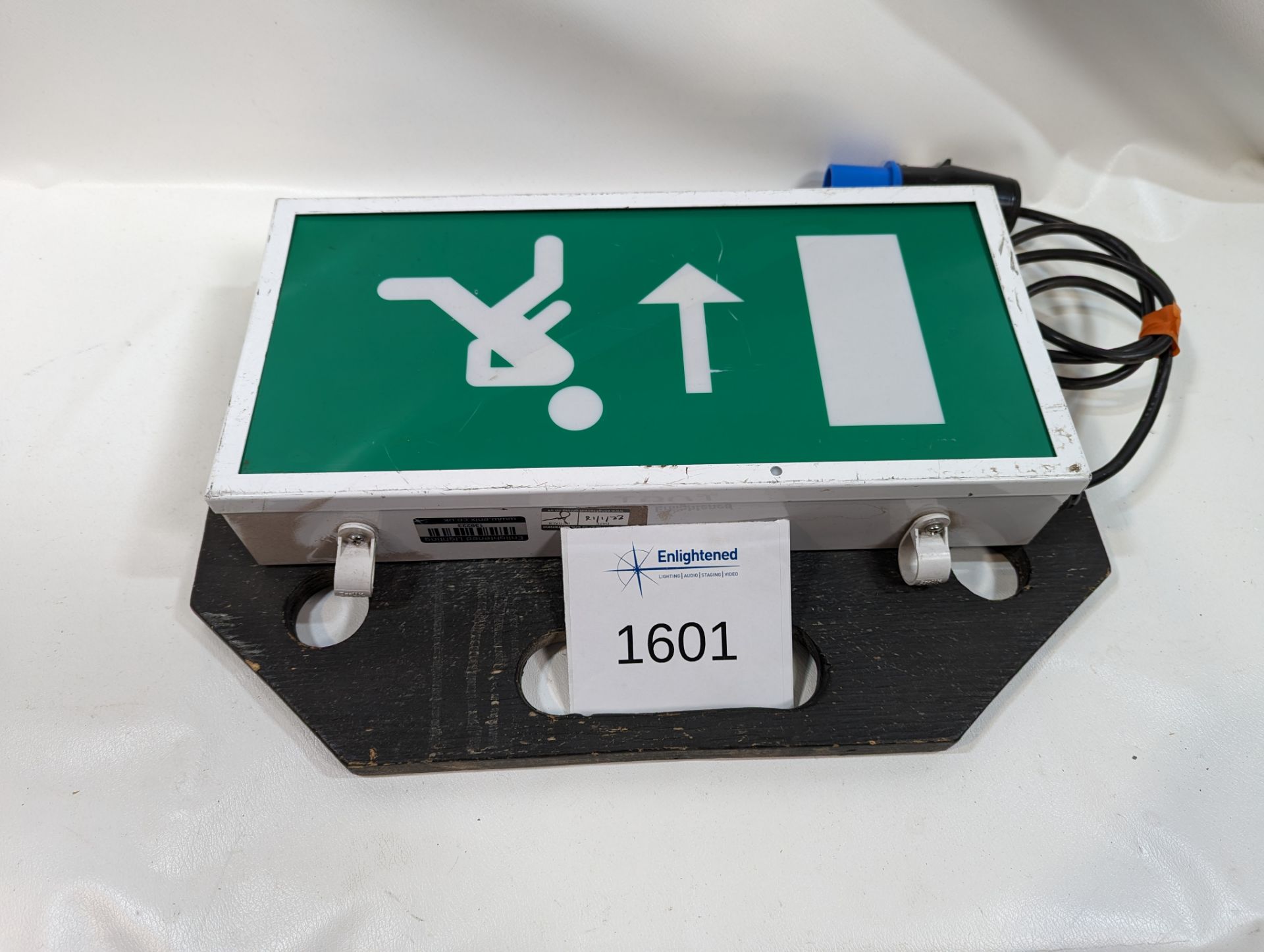 DMX LED RGB Fire exit sign - Image 2 of 6