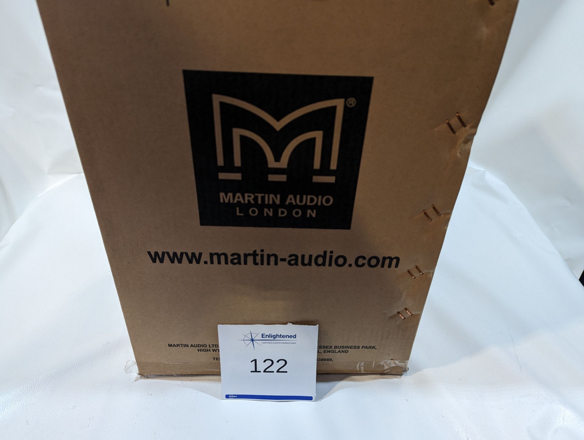 Pair of Martin Audio X8 Blackline Loudspeakers White