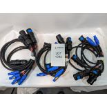 1m 16A to Powercon Cables bundle of 15