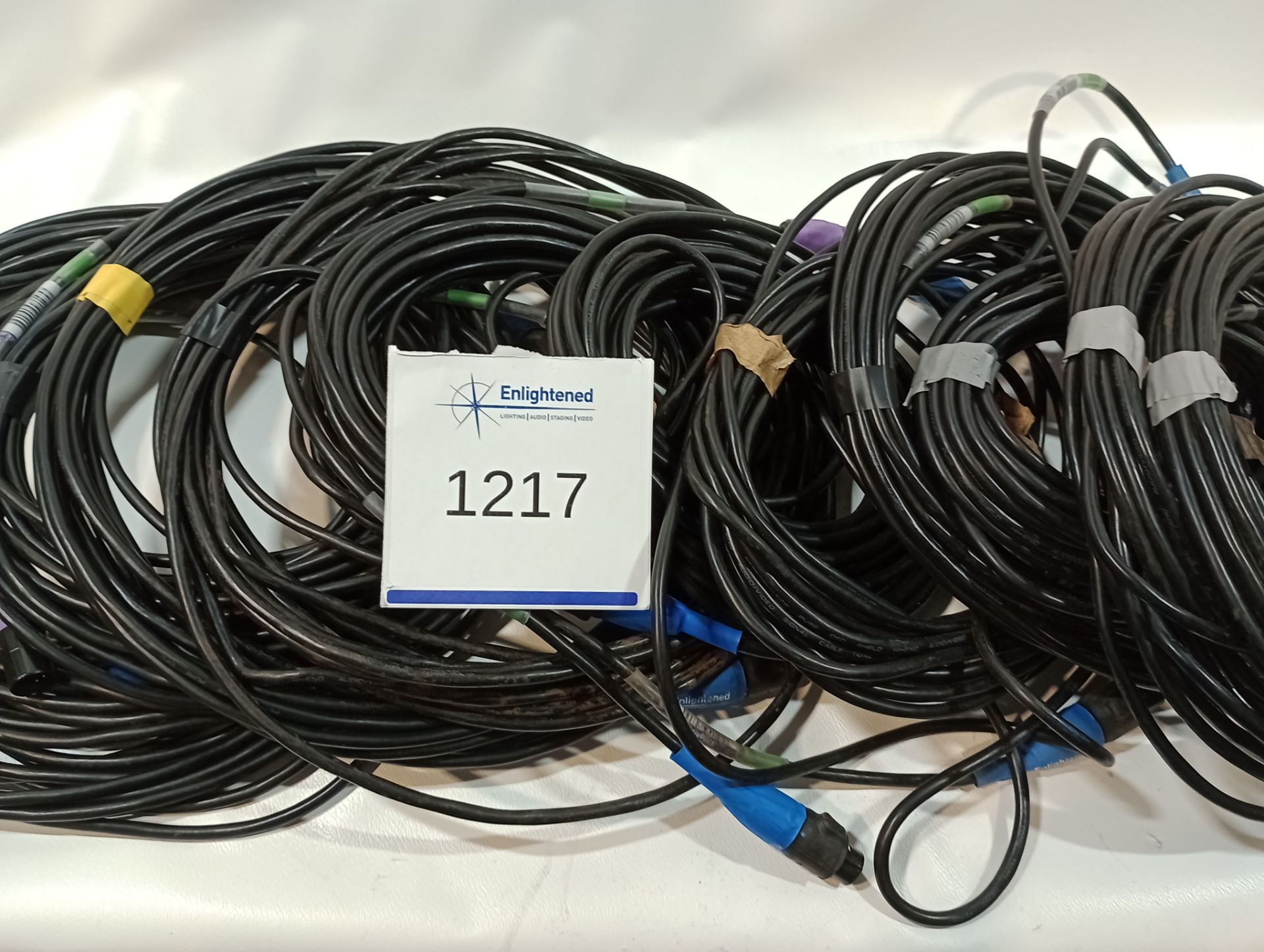 Bundle of 12xSeetronic IP 5-Pin Male XLR – 5-Pin Female XLR DMX Cable 10m - Image 2 of 2
