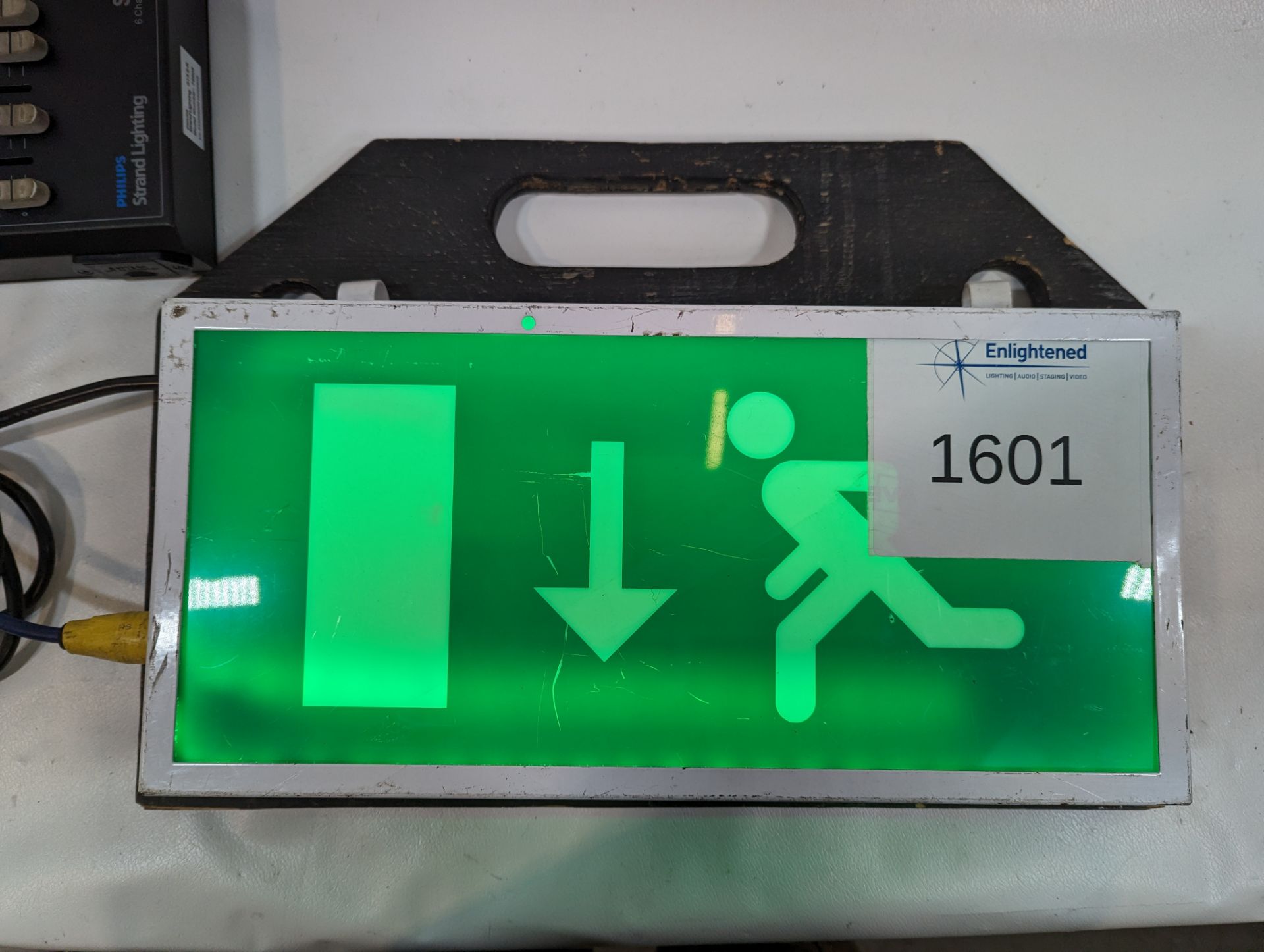 DMX LED RGB Fire exit sign - Image 5 of 6