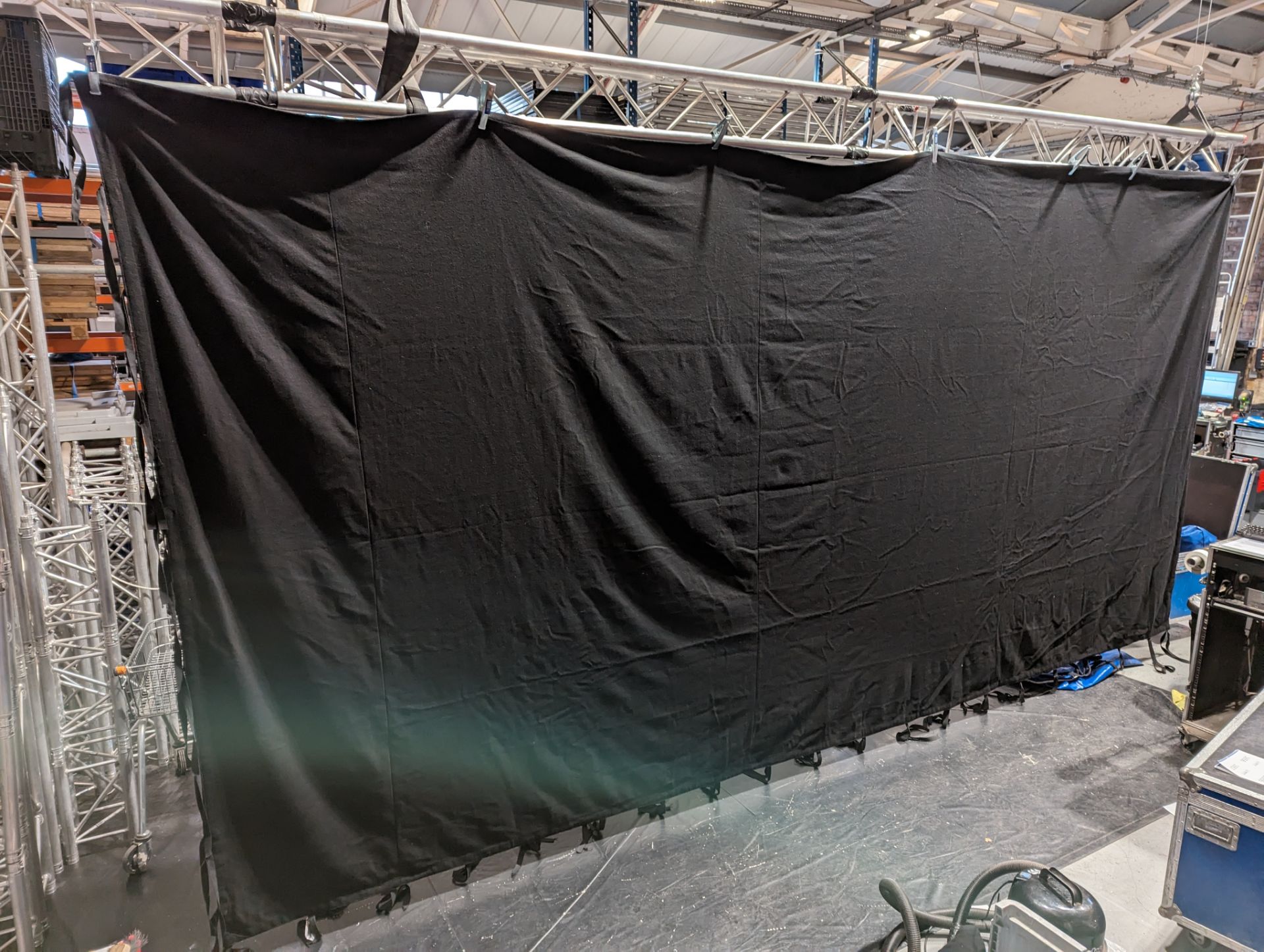 6m x 3m BWS drape