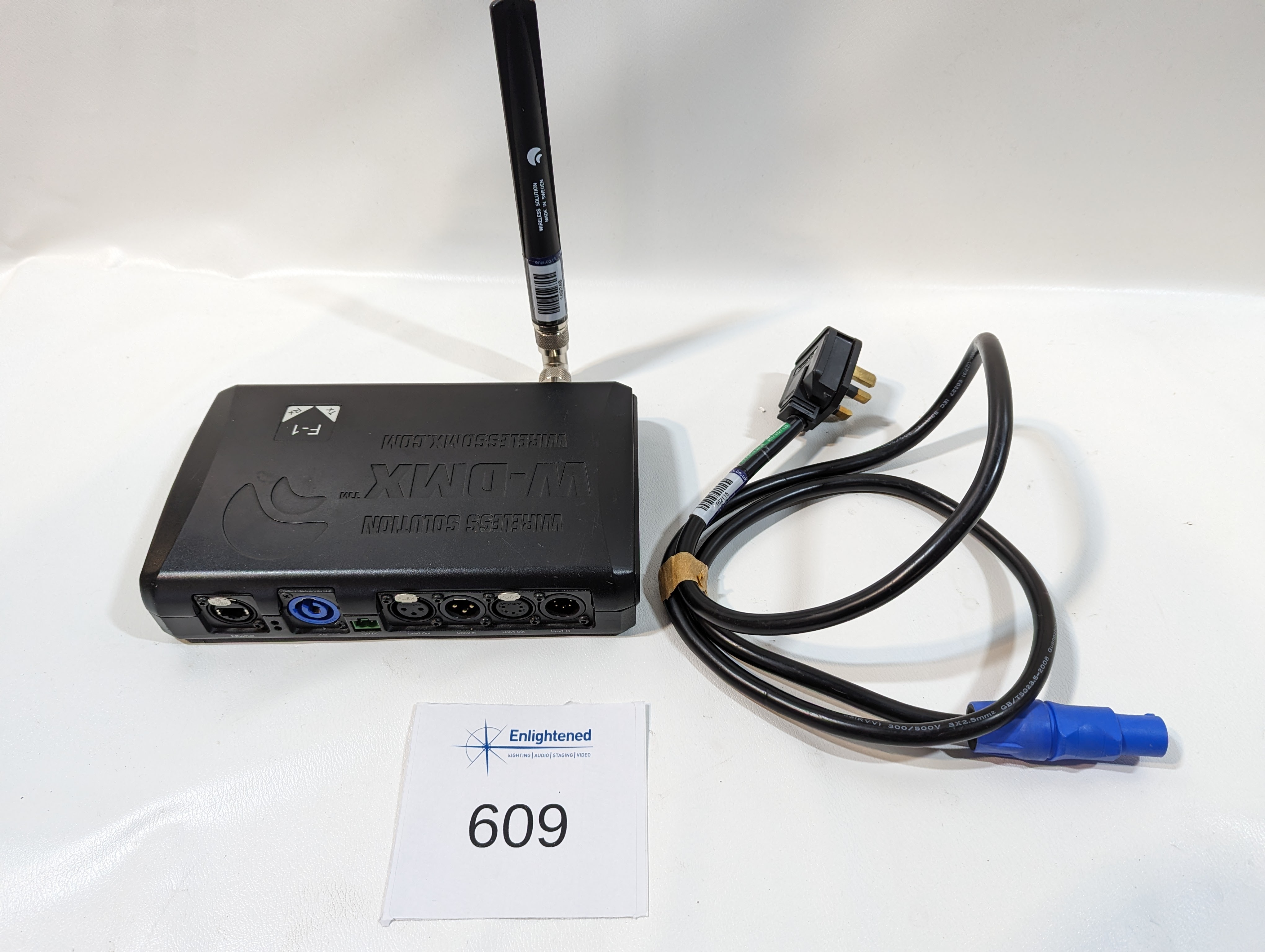 Wireless Solutions F-1 G4 WDMX TX/RX, comes with 13a Powercon and ...