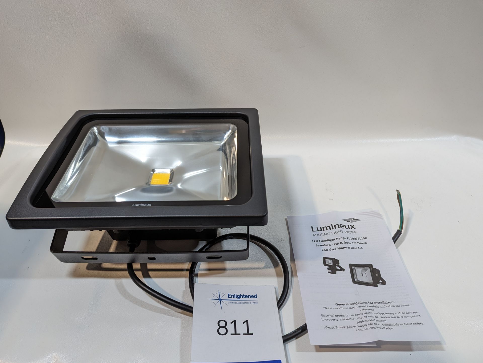 Pair of LED Flood Lights 50W IP65 3000K 400603BL - Image 2 of 3