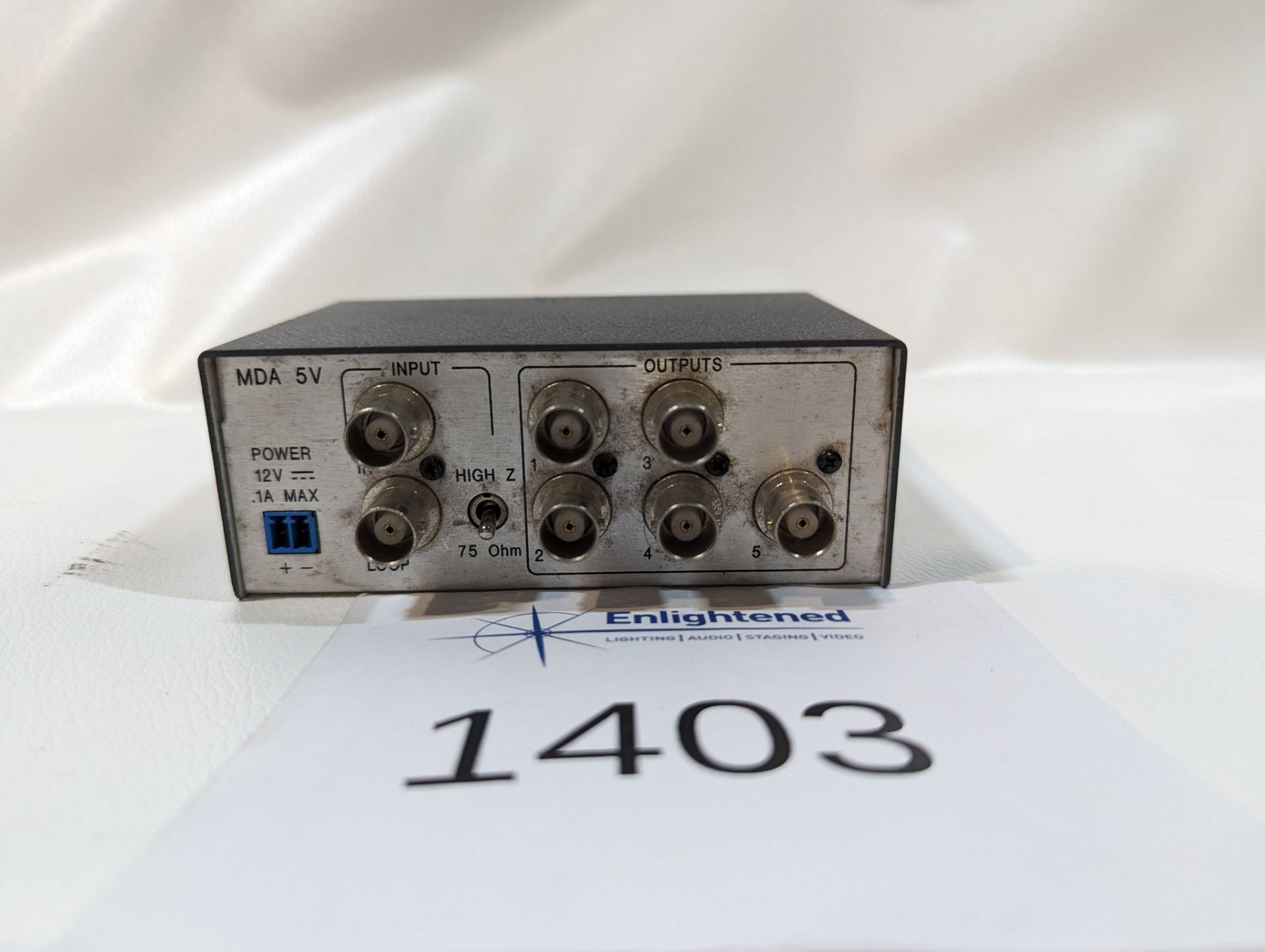 Extron BNC Splitter 1 in 5 out - Image 2 of 3