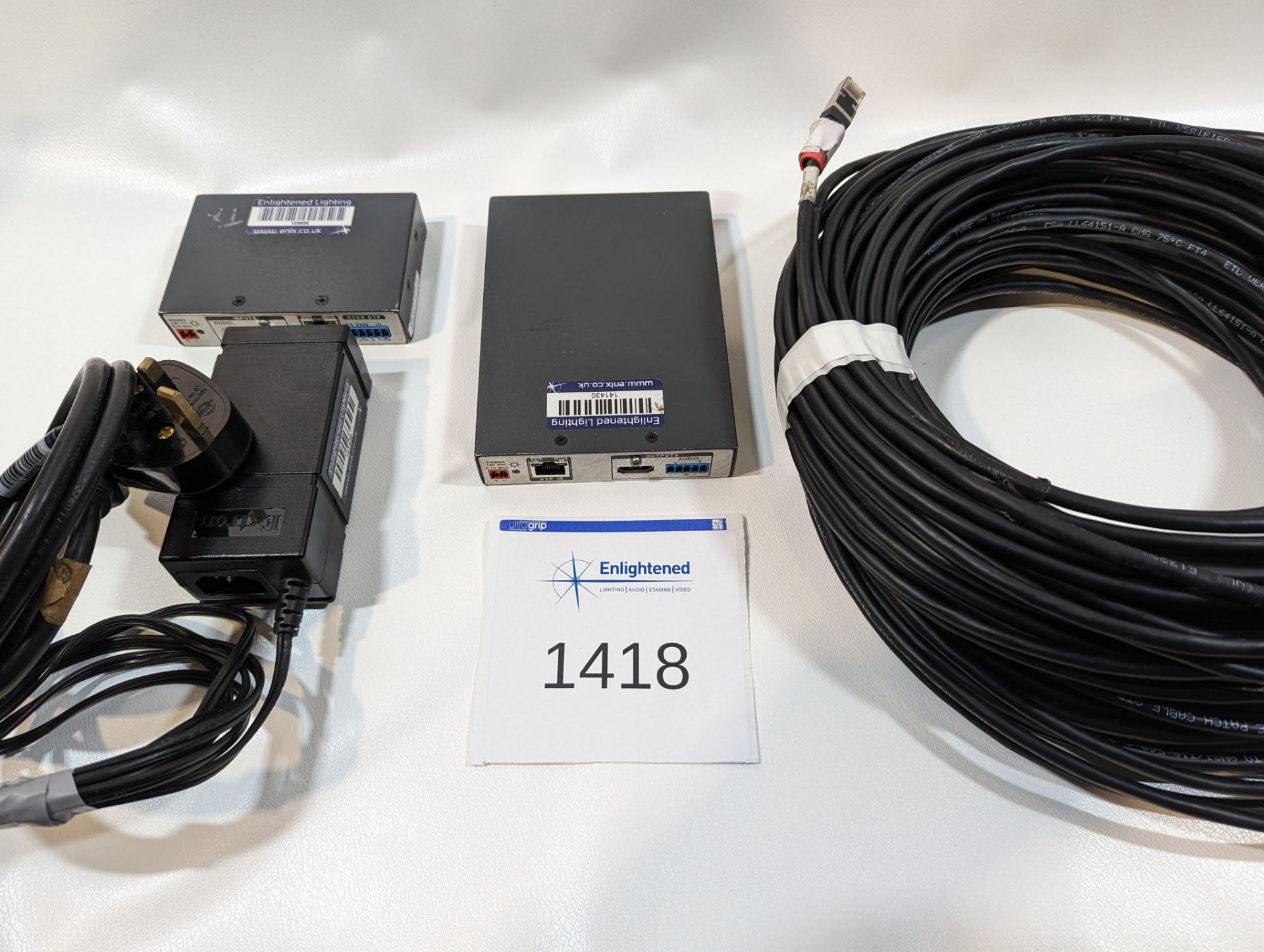 Extron hdmi over cat 5 kits inc 50m cat5 - Image 3 of 3