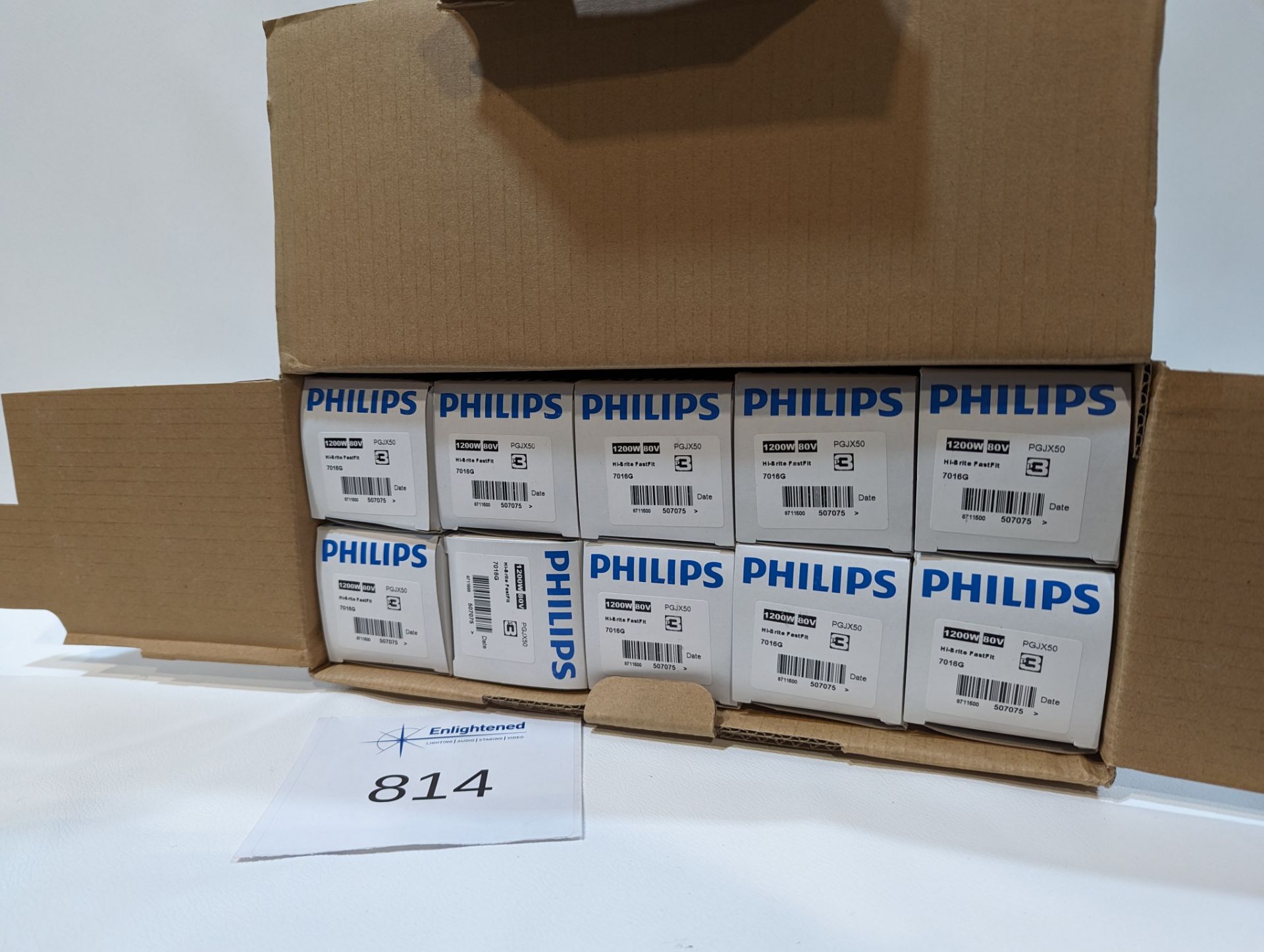 Lamp HiBrite F/F 1200W 80V PGJX50 Phillips