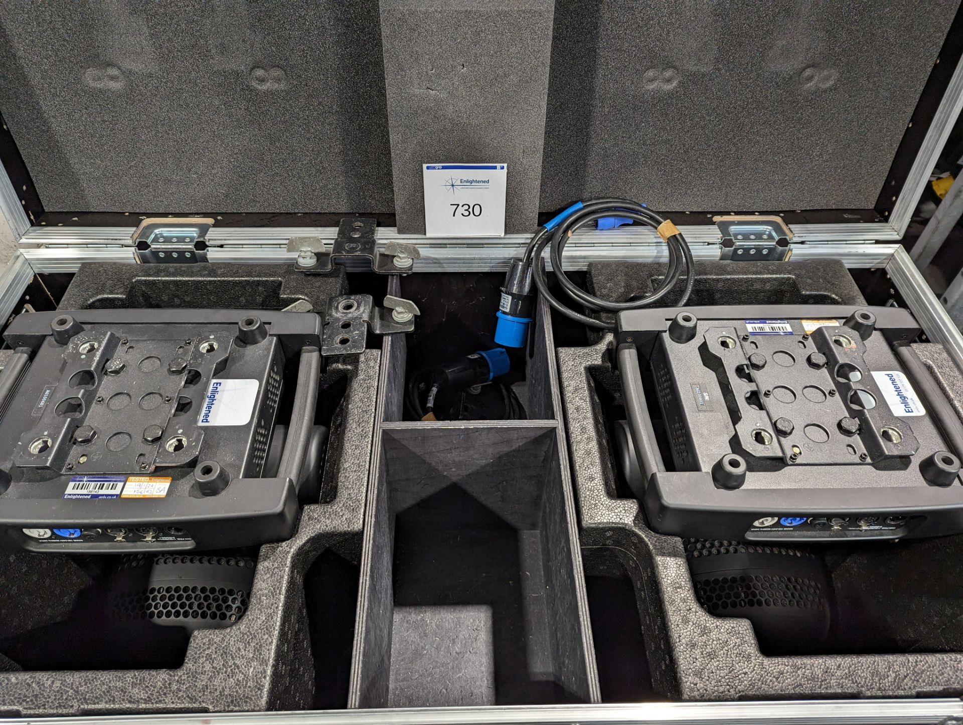 Clay Paky Axcor 300 Spot Pair with case - Image 2 of 2