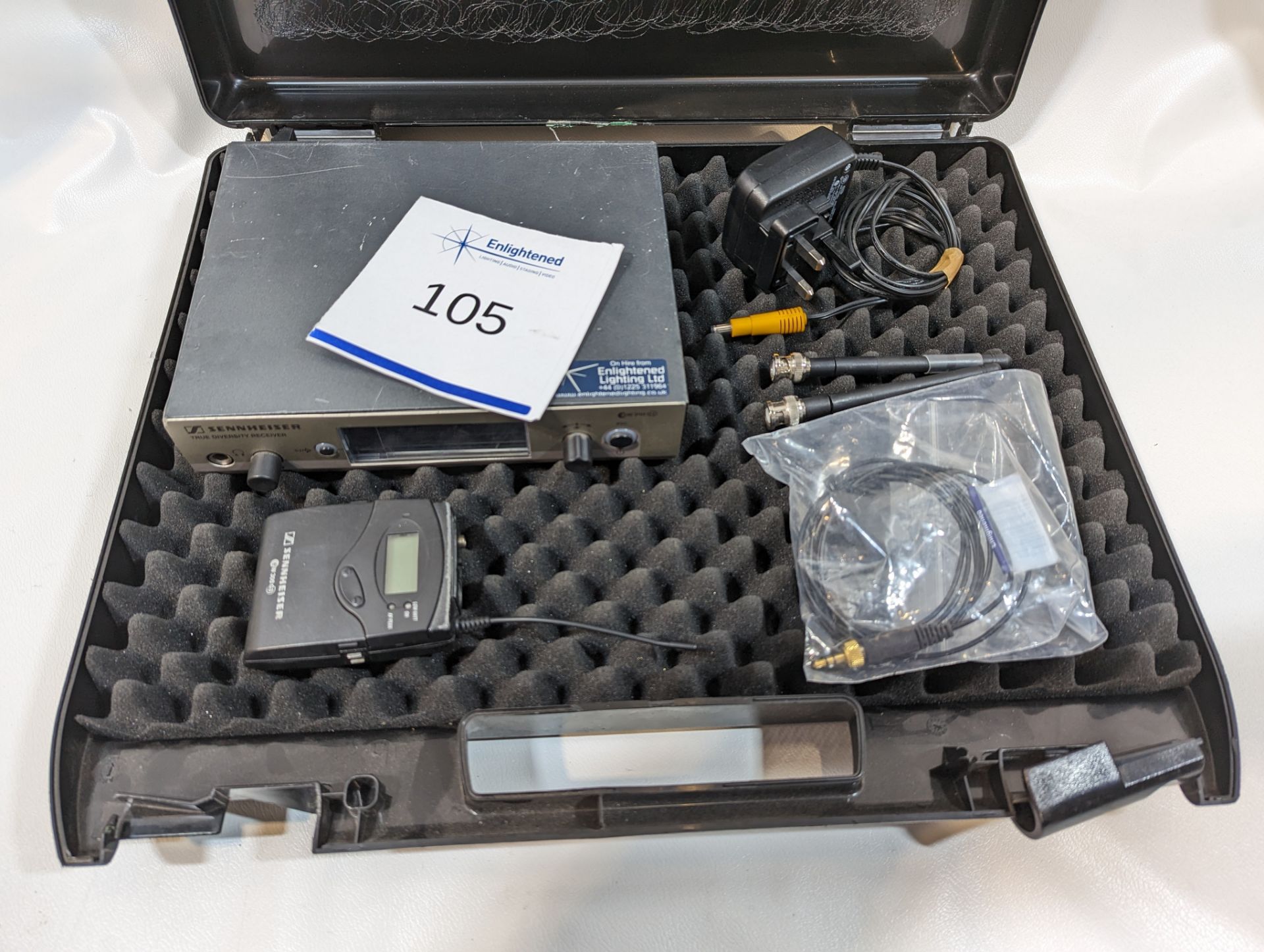 Sennheiser EW300 G3 with Body Pack & ME2 Mic - Image 5 of 5