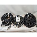 XLR Mic Cable Bundle of 40
