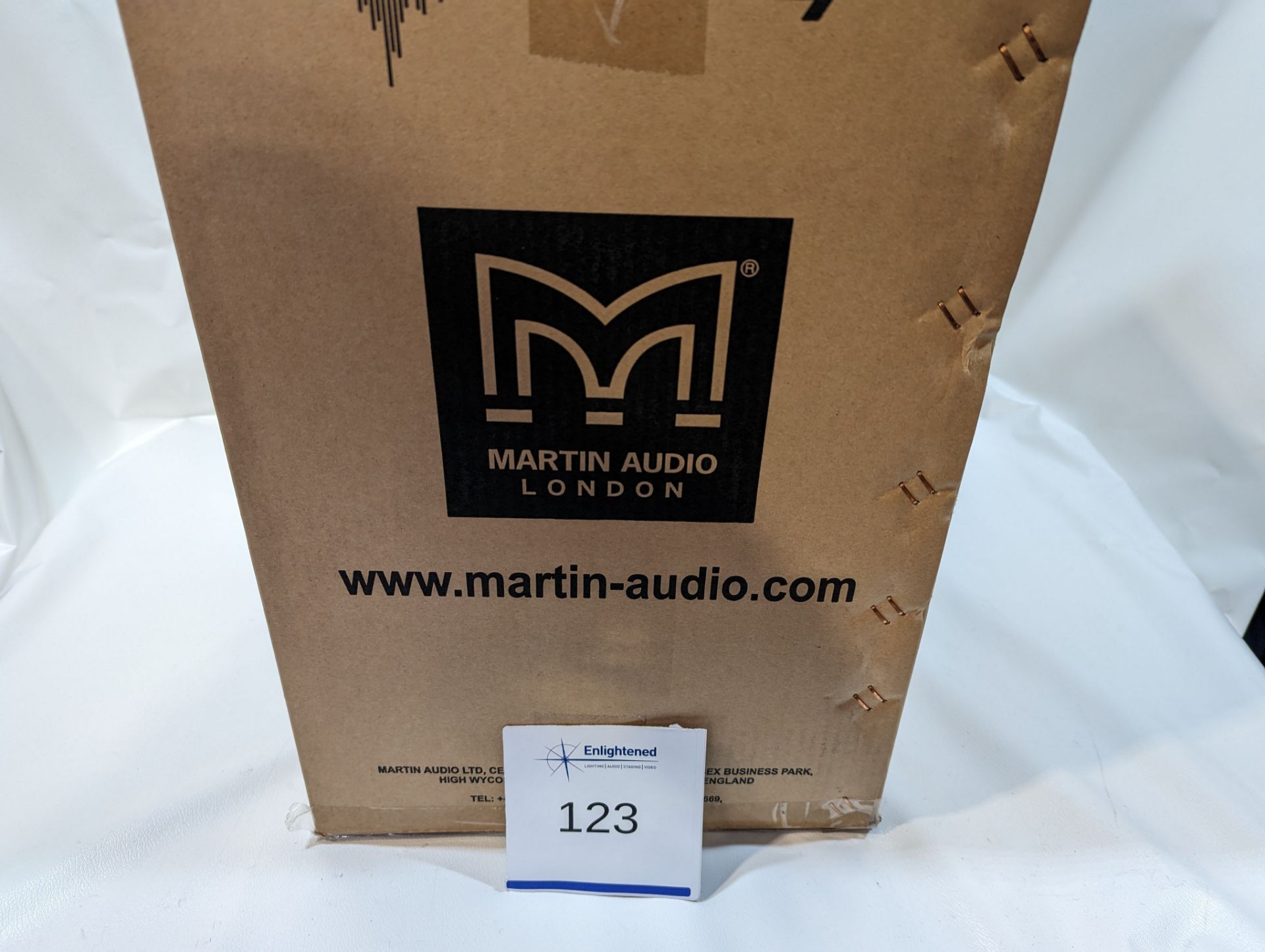 Pair of Martin Audio X8 Blackline Loudspeakers White