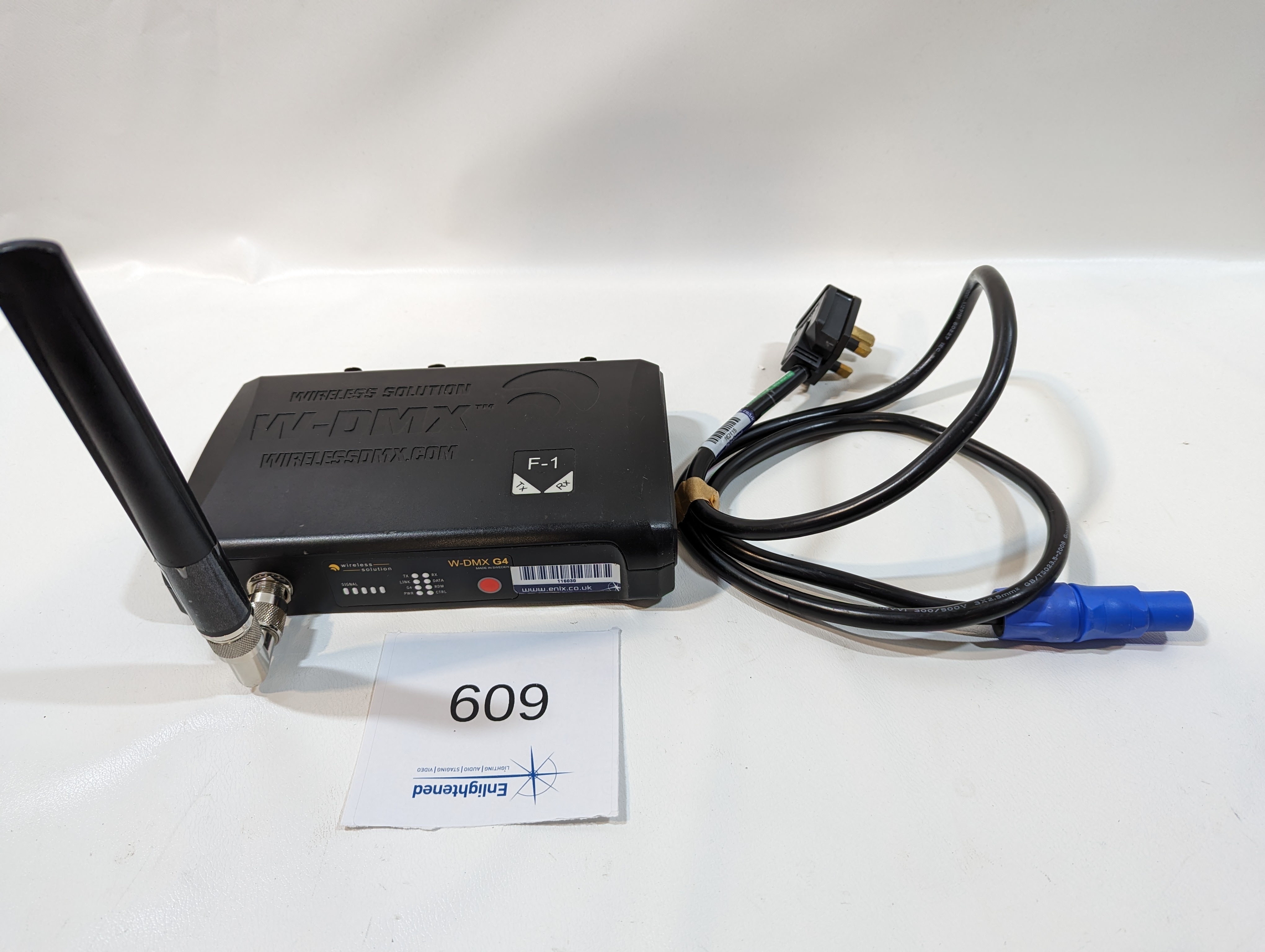 Wireless Solutions F-1 G4 WDMX TX/RX, comes with 13a Powercon and ...