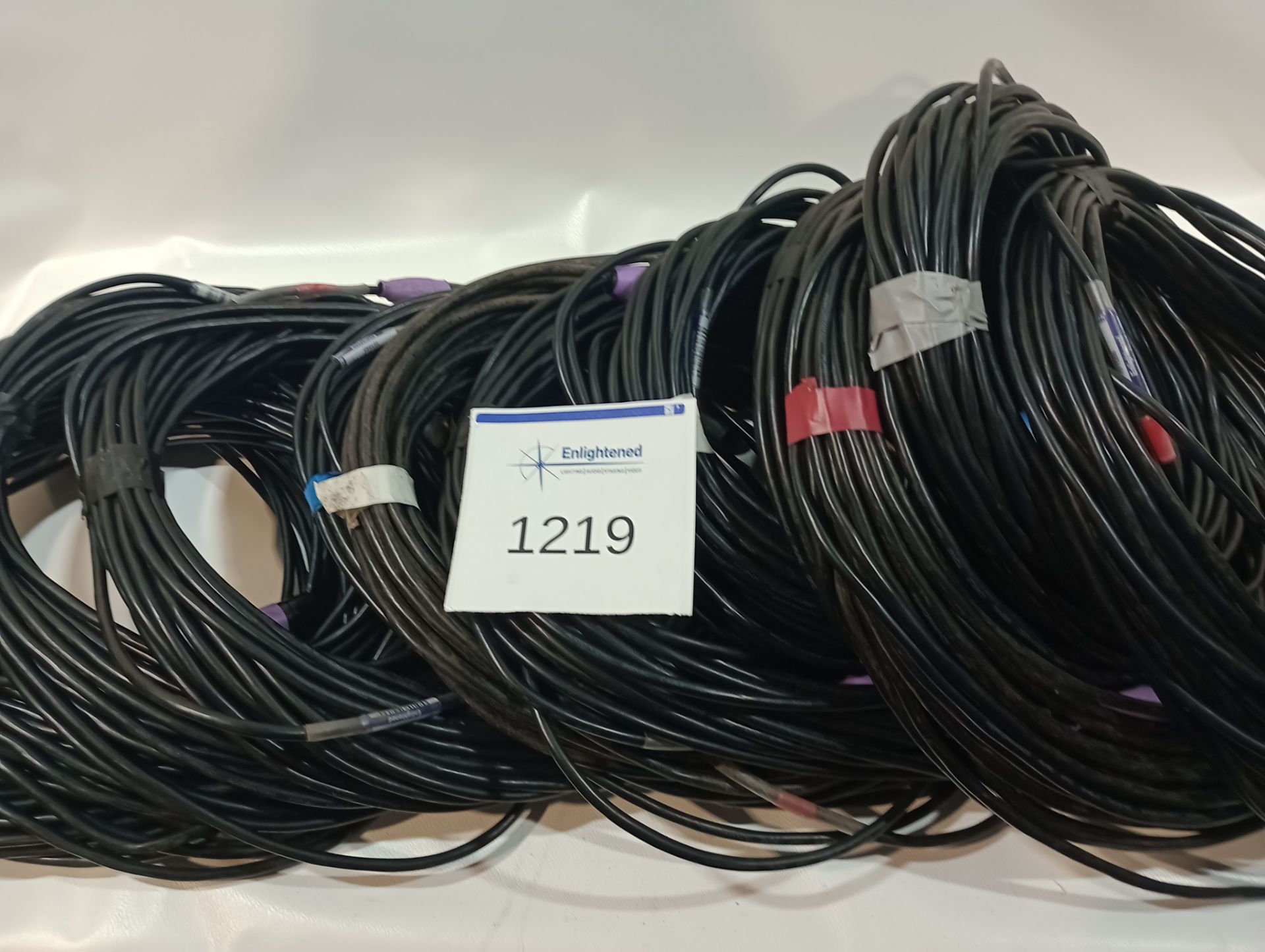 Bundle of 12xSeetronic IP 5-Pin Male XLR – 5-Pin Female XLR DMX Cable 20m - Image 2 of 2