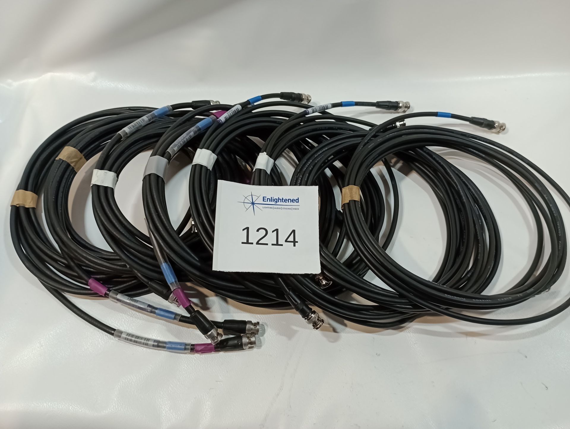 Bundle of 8x5m SDI/BNC