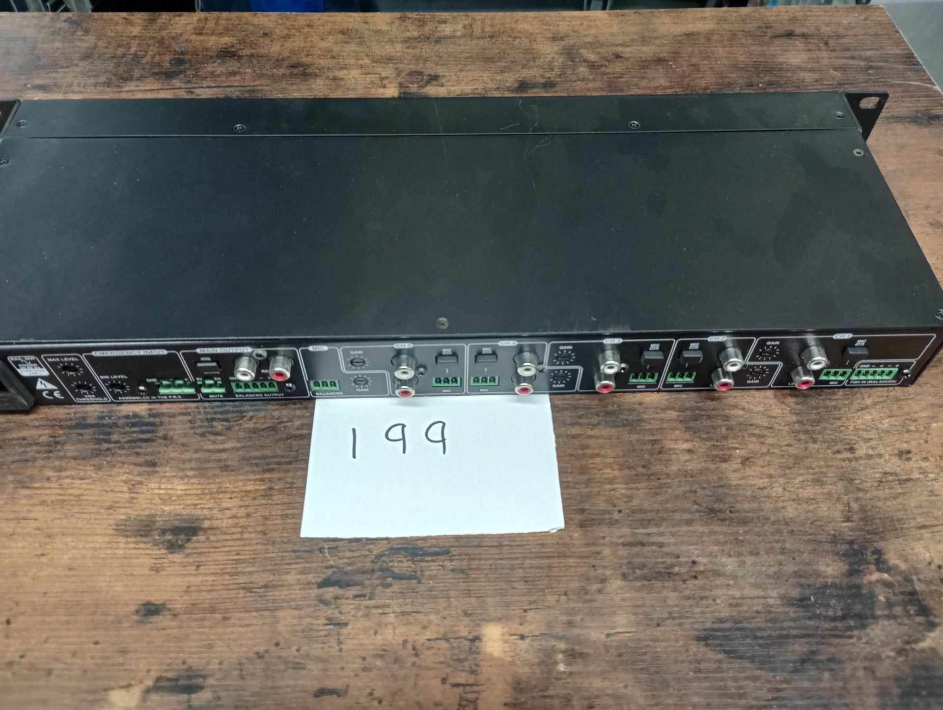 Cloud MX155 5 Channel Line/Mic Mixer - Image 2 of 2