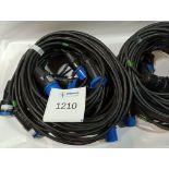 16a 10m 1.5mm Cable, Set of 10