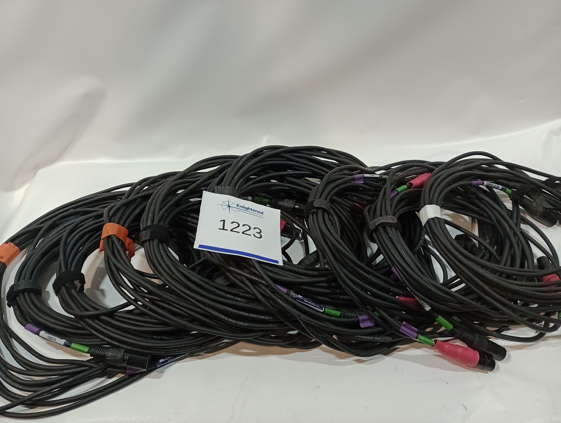 10X 10M DMX Cable