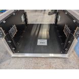 Flightcase Warehouse rack case with lift-off lid