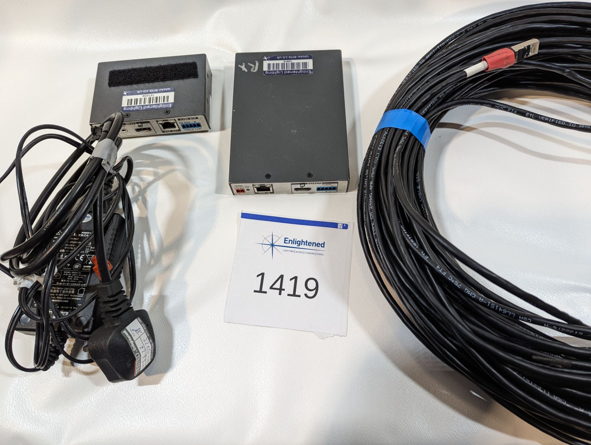 Extron hdmi over cat 5 kits inc 50m cat5 - Image 3 of 3