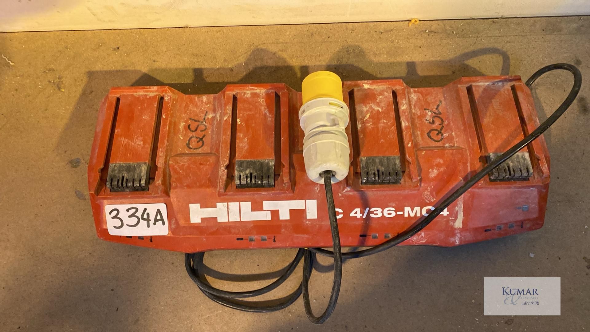 Hilti C4/36-MC4 Multi Bay 110 Volt Battery Charger, Serial No.120390025 (2019) - Image 2 of 3