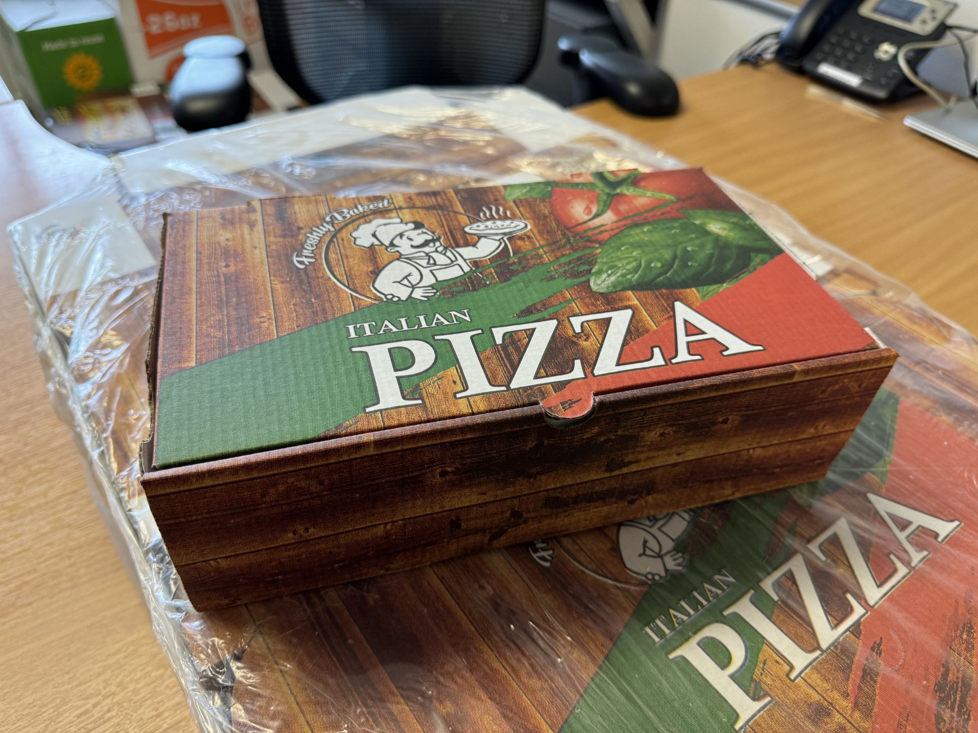 Circa 900 - Italian Pizza Calzone Boxes (Cardboard) - Multiple Uses RRP £130