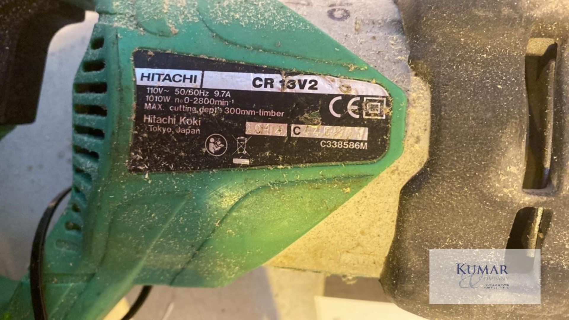 Hitachi CR13v2 110 Volt Reciprocating Saw - Image 2 of 3