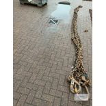 1: 2 leg 8 metre 11.2 tonne lifting chain
