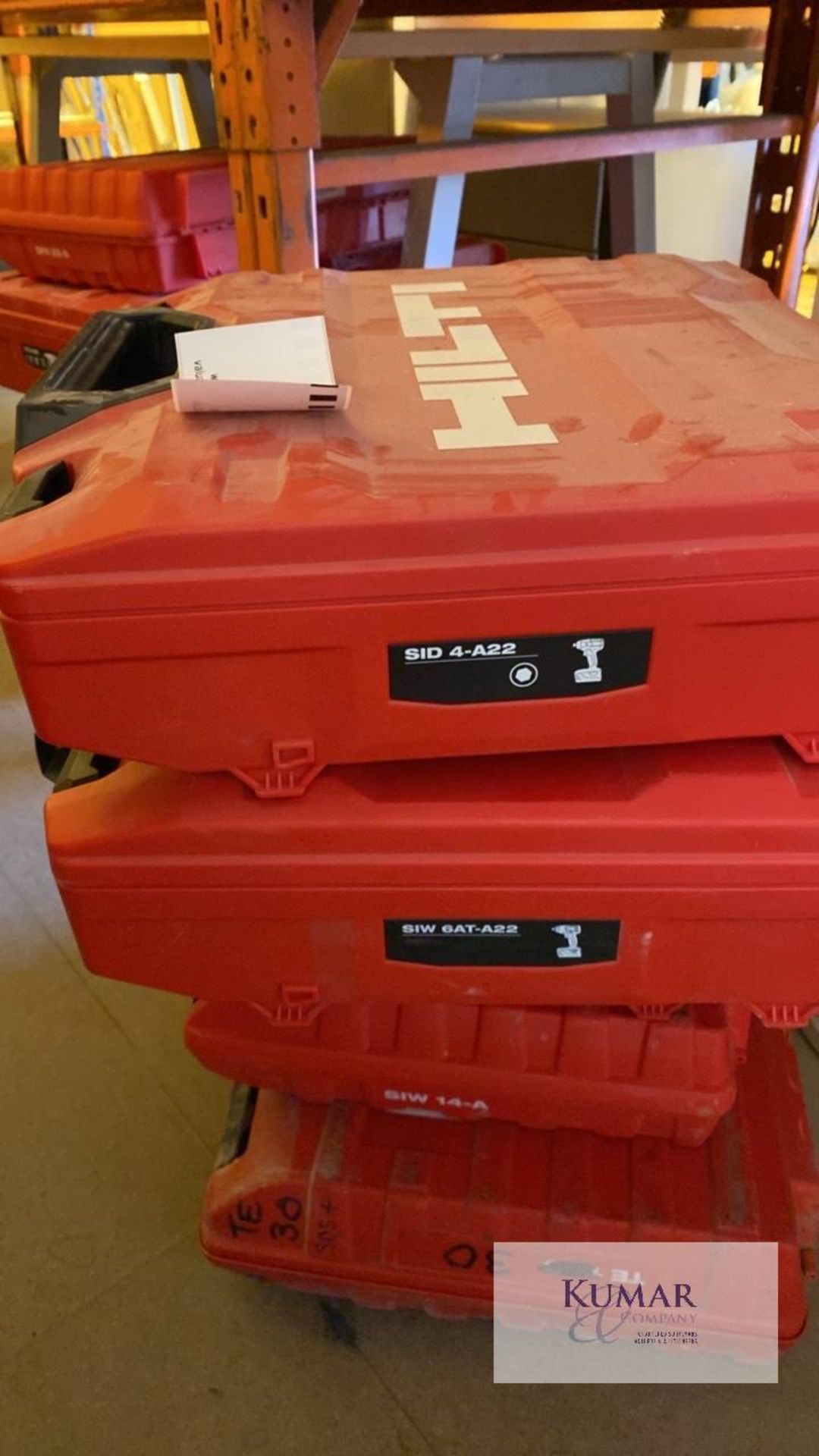 4: Empty Hilti cases - Image 2 of 5