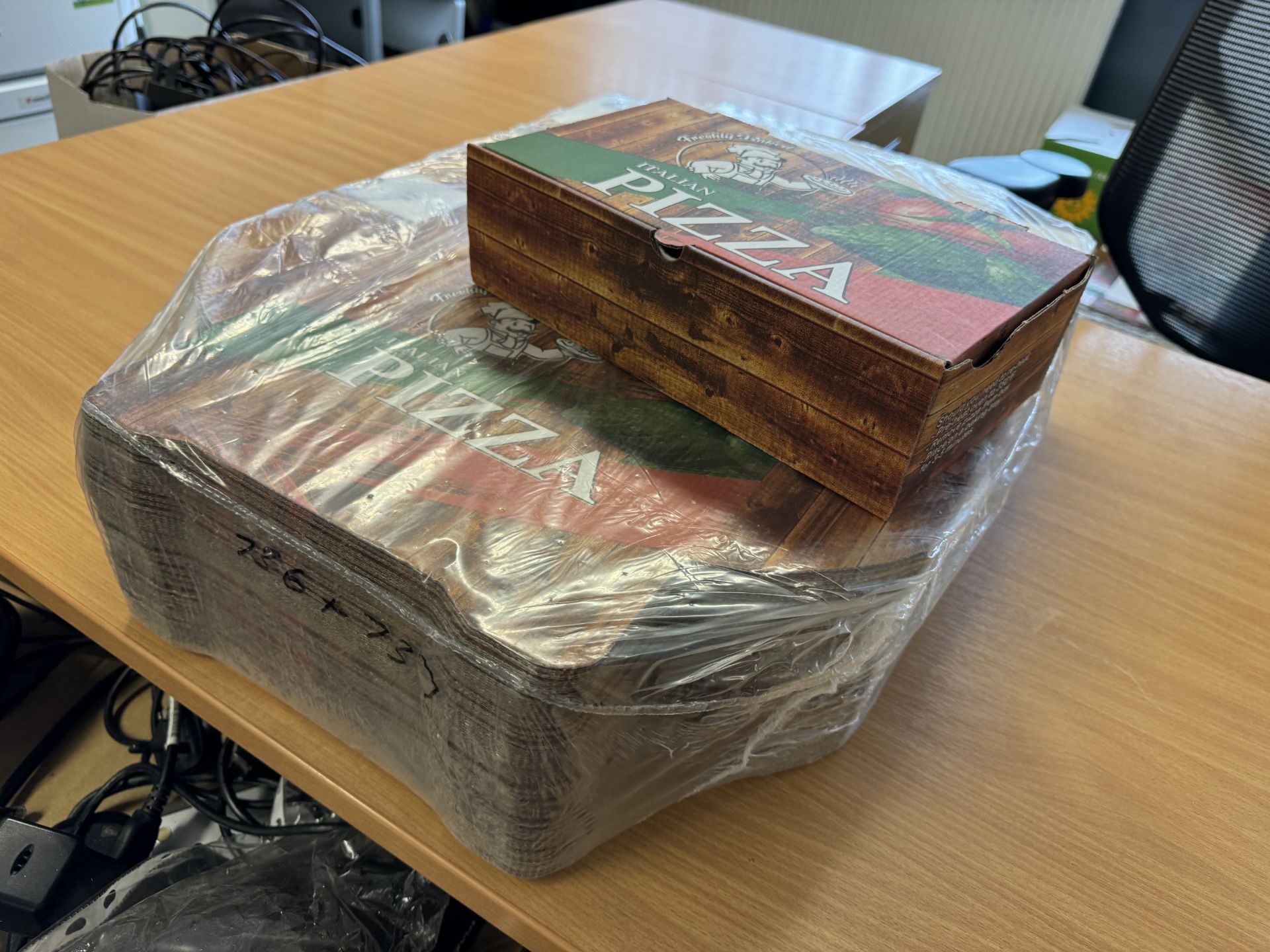 Circa 720 - Italian Pizza Calzone Boxes (Cardboard) - Multiple Uses RRP £130 - Bild 12 aus 12