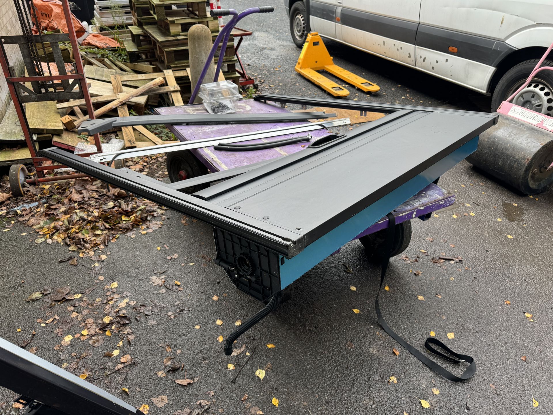 Genuine Ford Ranger Black Roller Tonneau Cover with Parts & Fixings as Shown - Further Details to be - Image 5 of 43