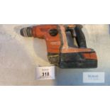 Hilti TE 6-A36 36V SDS Cordless Hammer Drill with Battery, Serial No. 900700195 (2019) No Charger