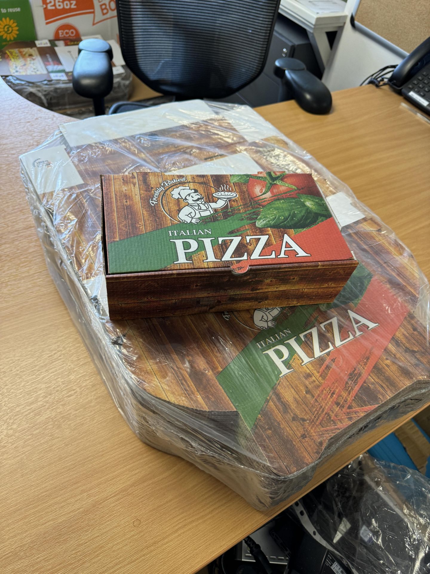 Circa 1260 - Italian Pizza Calzone Boxes (Cardboard) - Multiple Uses RRP £182