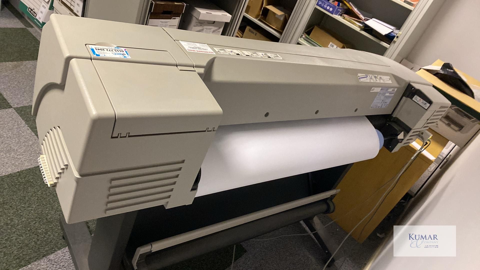 HP Design Jet 500 Plans Printer - Image 4 of 7