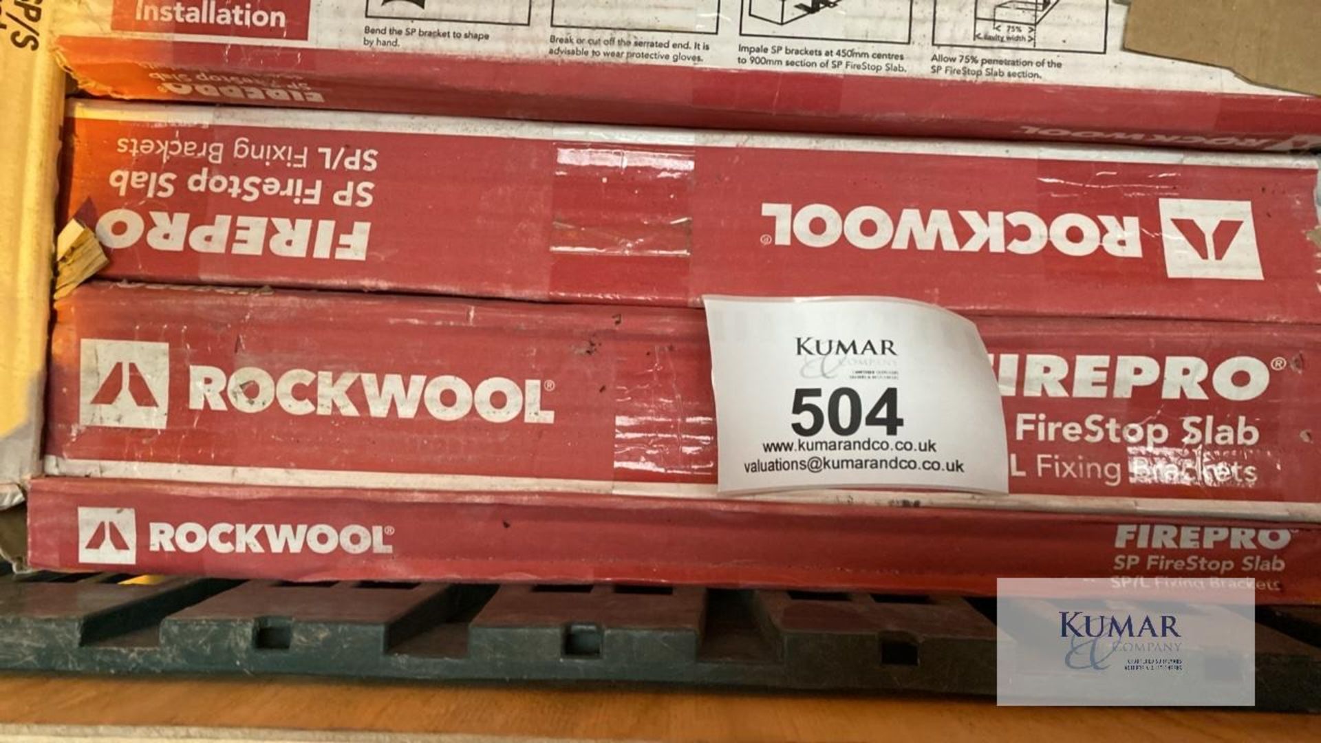 Rockwool Firepro SP Firestop slab Fixing Brackets