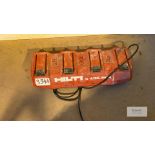 Hilti C4/36-MC4 Multi Bay 110 Volt Battery Charger, Serial No.120390025 (2019)
