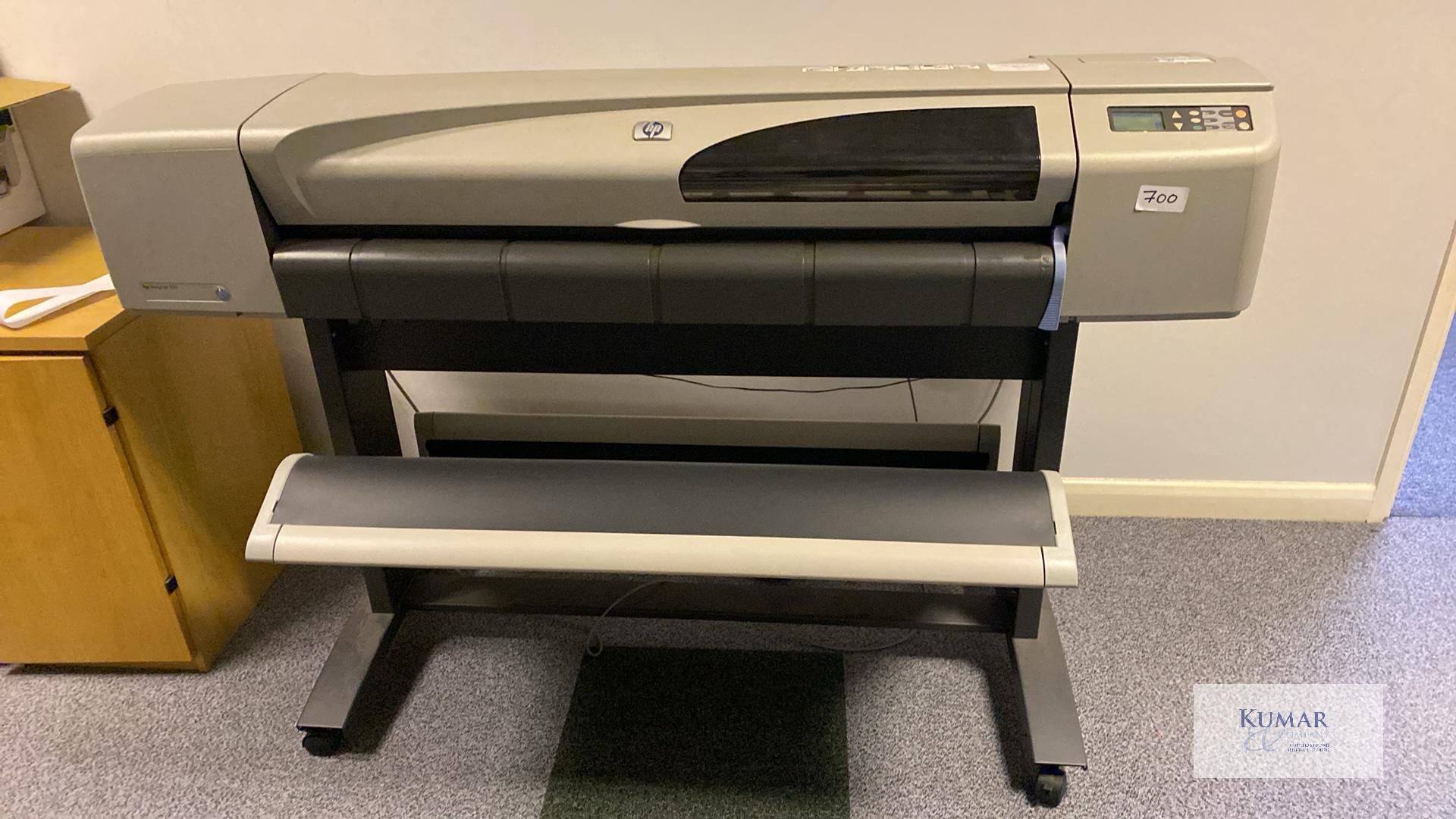 HP Design Jet 500 Plans Printer - Image 6 of 7