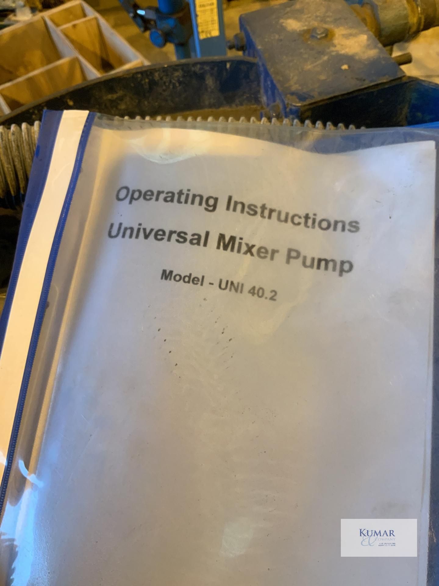 Universal mixer pump Model Uni 40.2 - Image 5 of 9