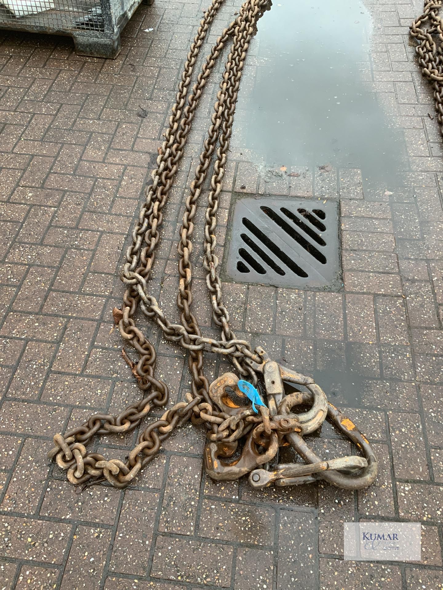 1: 2 leg 8 metre 15.3 tonne lifting chains