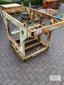 wire reel lifting frame