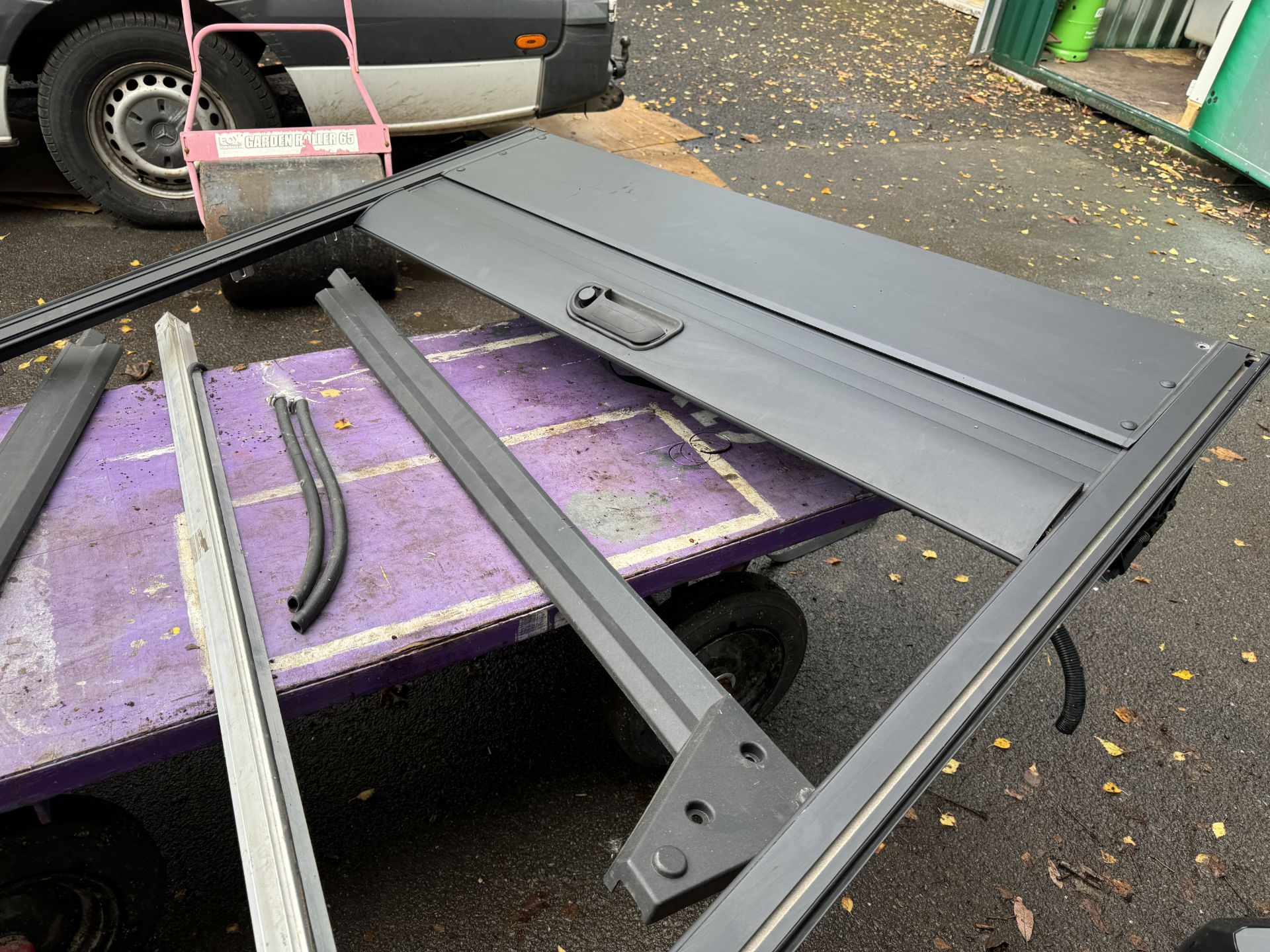Genuine Ford Ranger Black Roller Tonneau Cover with Parts & Fixings as Shown - Further Details to be - Image 8 of 43