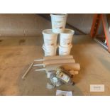 Epoxy thixoppic injection grout and applicator accessories - Ignore Lot 97 Ticket