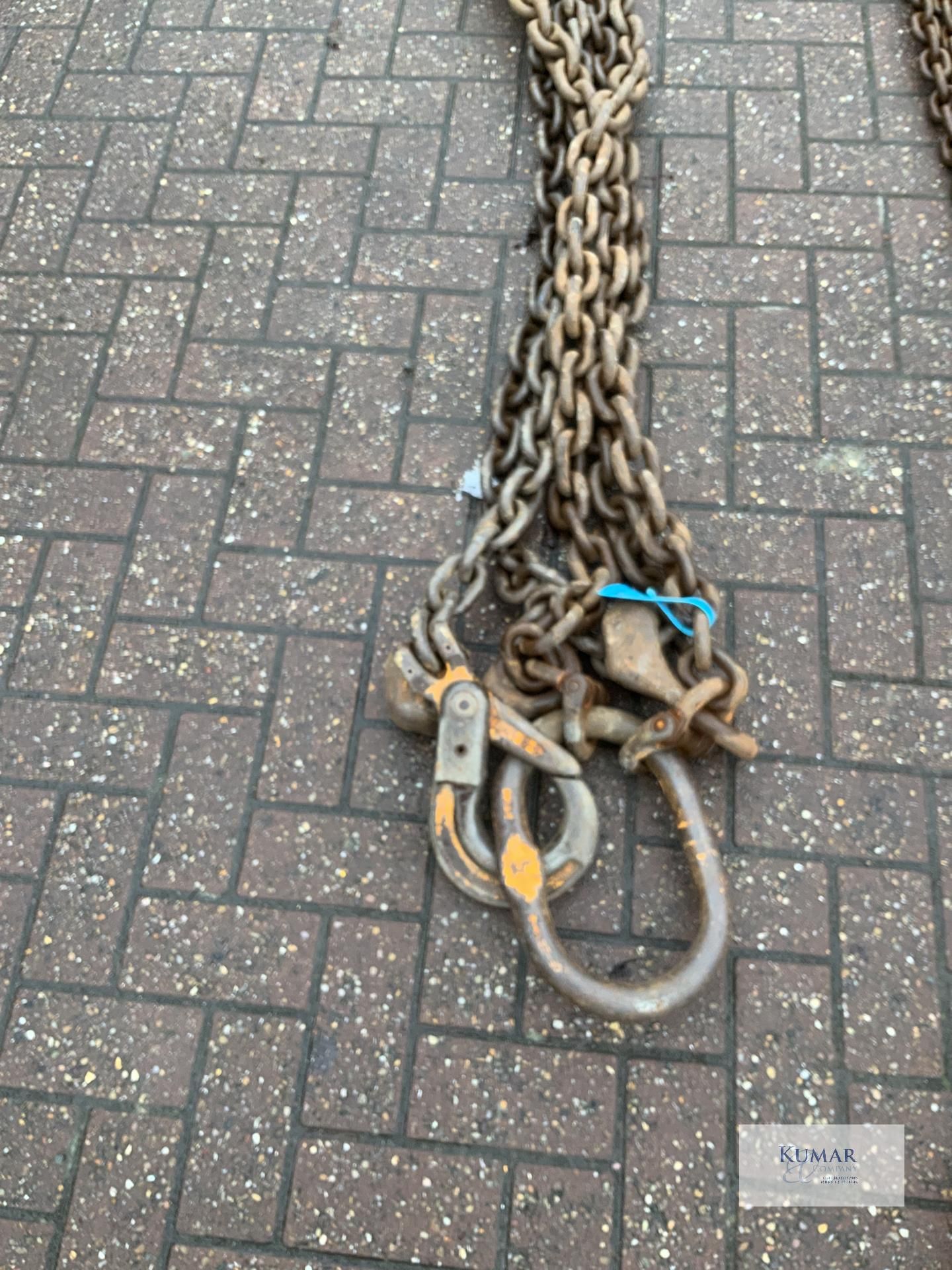 1: 2 leg 8 metre 11.2 tonne lifting chain - Image 2 of 5