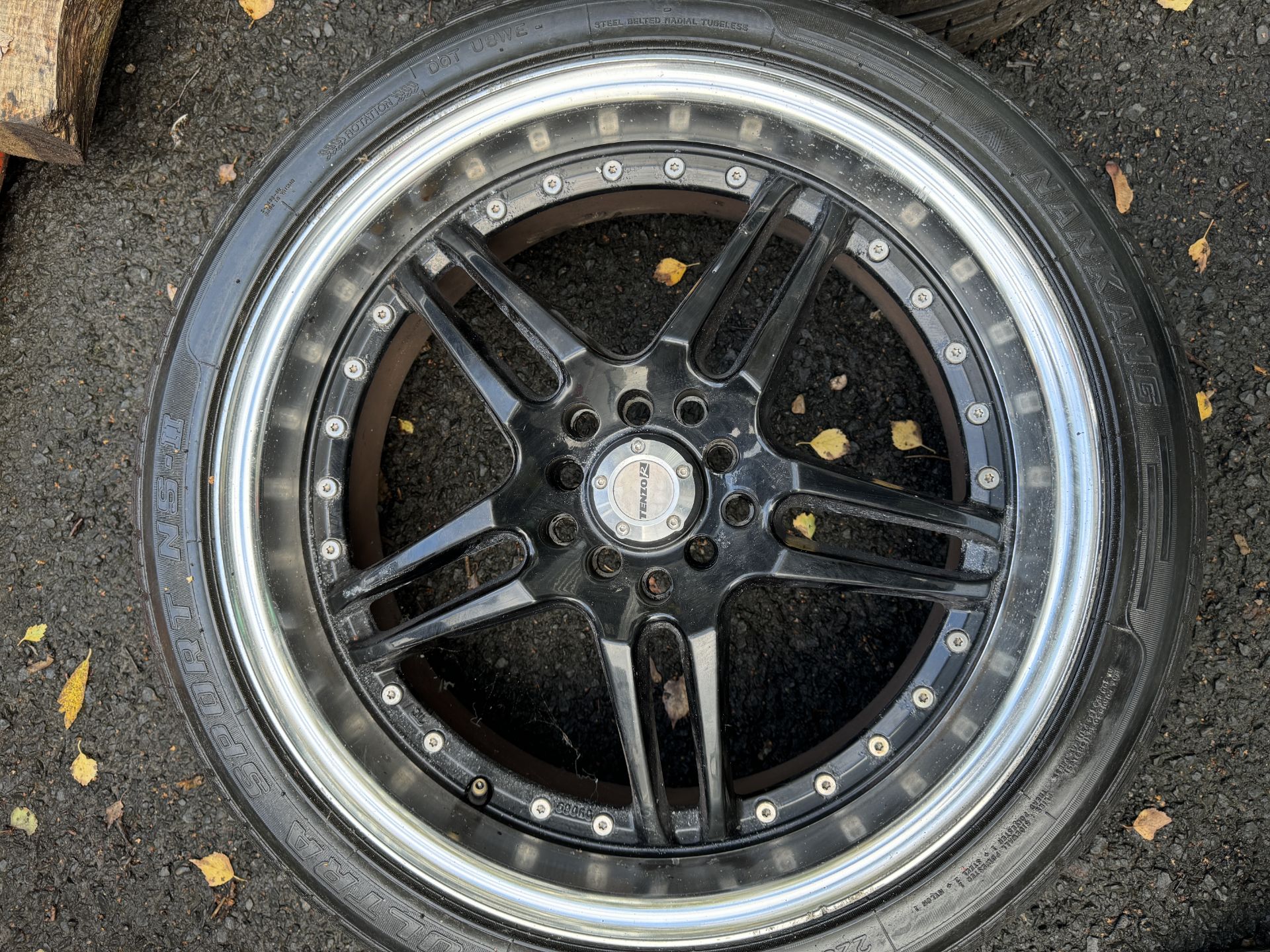 Set of 4 - Tenzo R Split Rim Alloy Wheels with Super Steel 595 225/40ZR18 83W Tyres - Mitsubishi - Image 31 of 57