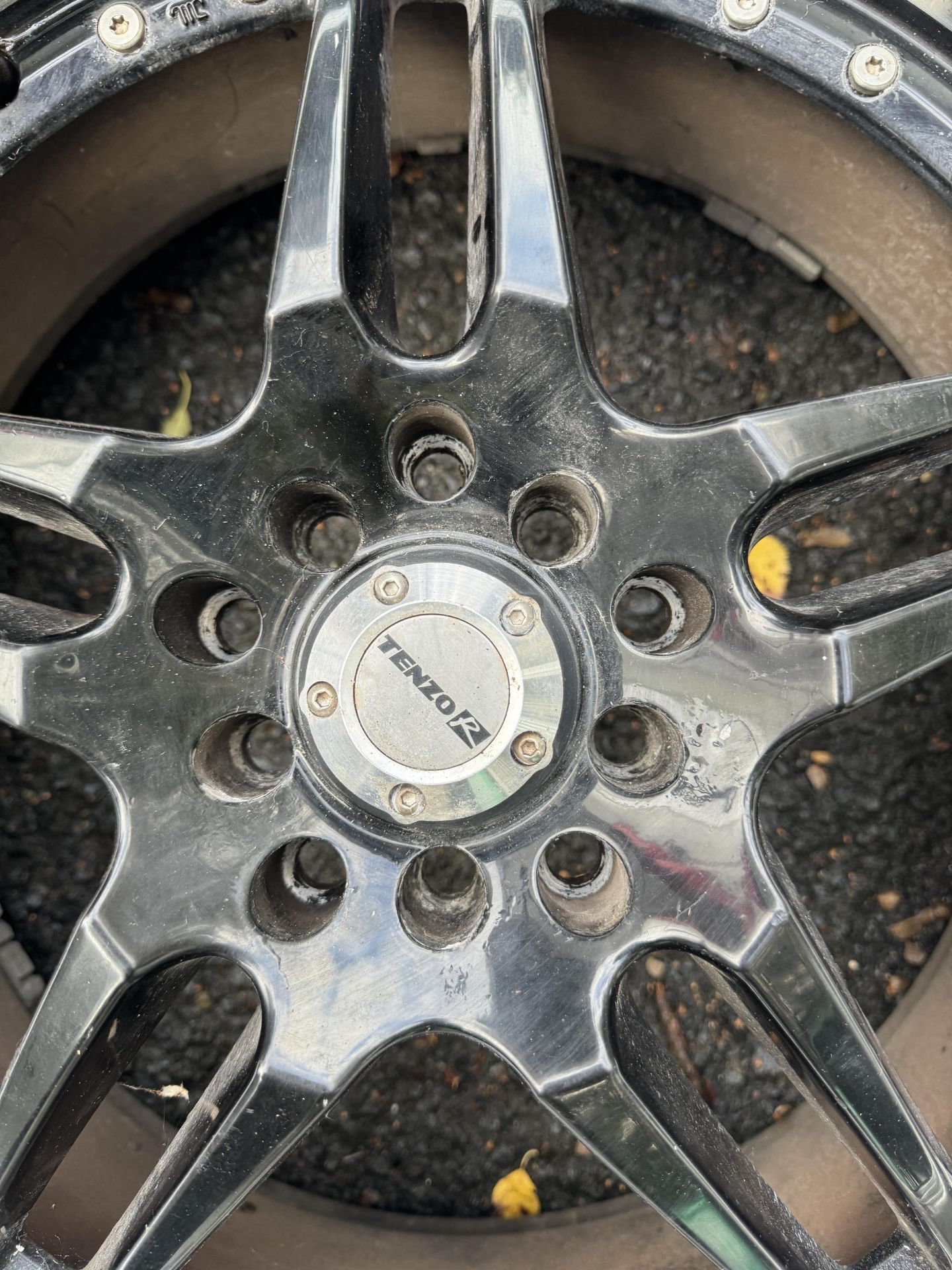 Set of 4 - Tenzo R Split Rim Alloy Wheels with Super Steel 595 225/40ZR18 83W Tyres - Mitsubishi - Image 7 of 57