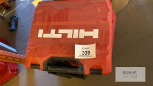 4: Empty Hilti cases