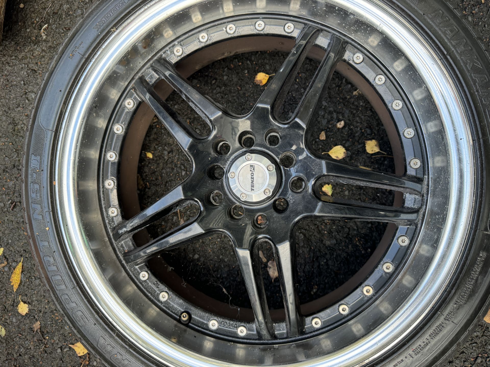 Set of 4 - Tenzo R Split Rim Alloy Wheels with Super Steel 595 225/40ZR18 83W Tyres - Mitsubishi - Image 35 of 57