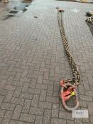 1: 2 leg. 6 metre. 17.5 tonne 20mm diametre lifting chains