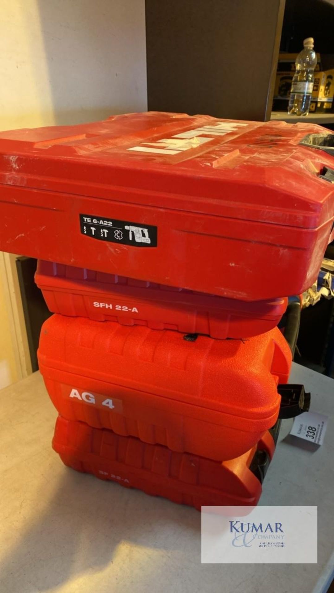 4: Empty Hilti cases - Image 2 of 4