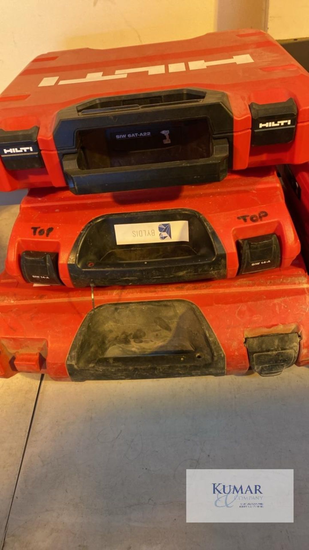 4: Empty Hilti cases - Image 5 of 5